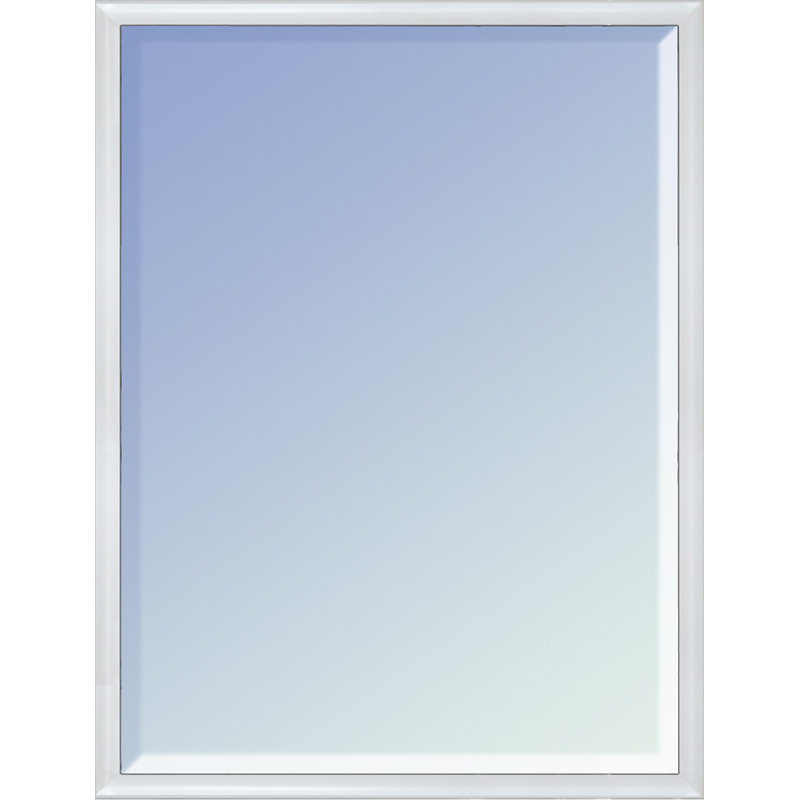 Miroir mural Emica, Blanc