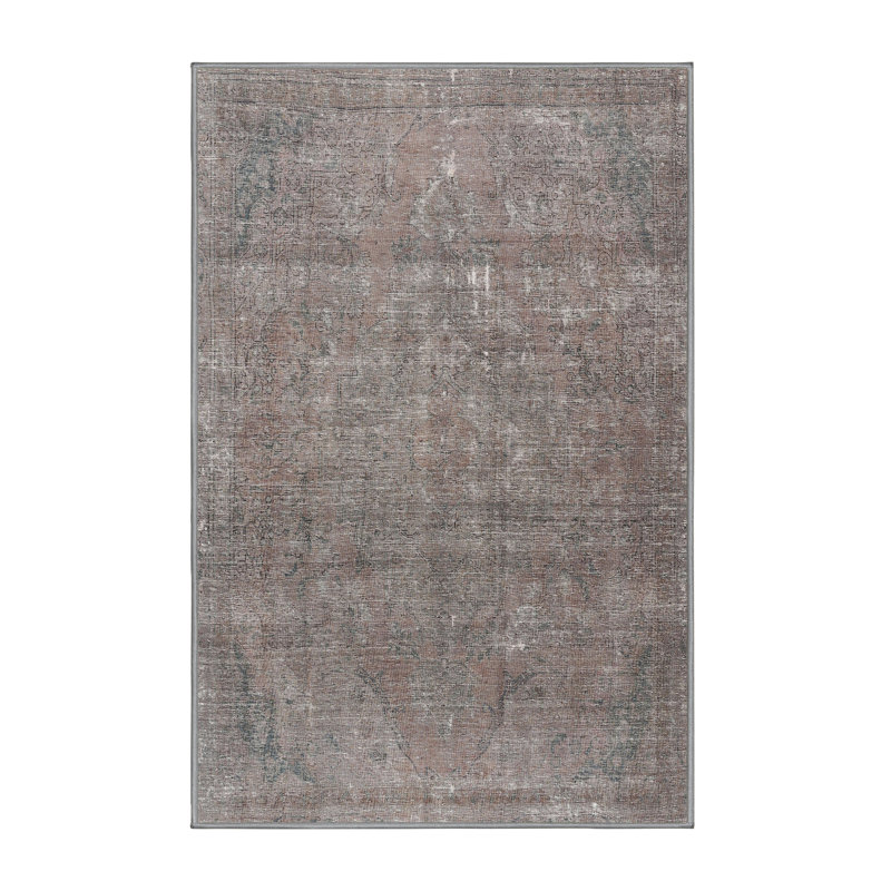 Tapis oriental gris, Tapis de couloir 2 pi x 5 pi