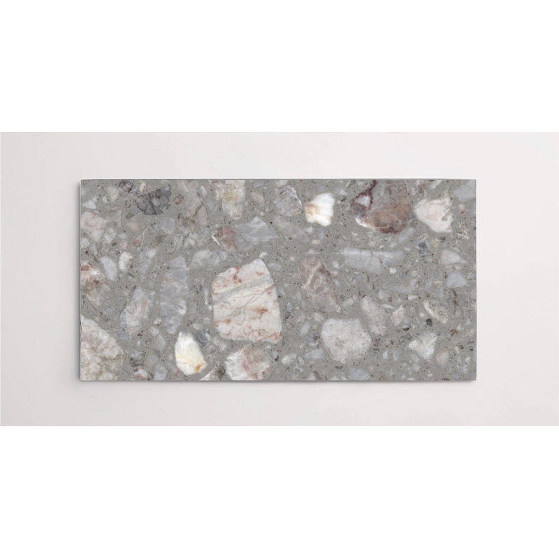 Agglo 24" x 24" Honed, Fior Bosco