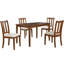 Ensemble repas pour quatre personnes
