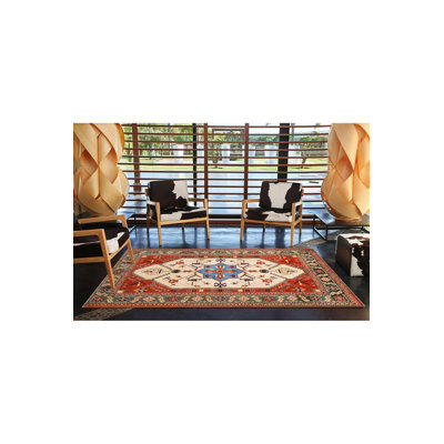 Tapis décoratif moderne rouge aux tons rouges lavable à la machine