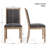Solid Wood Upholstered Dining Chair-1235193905
