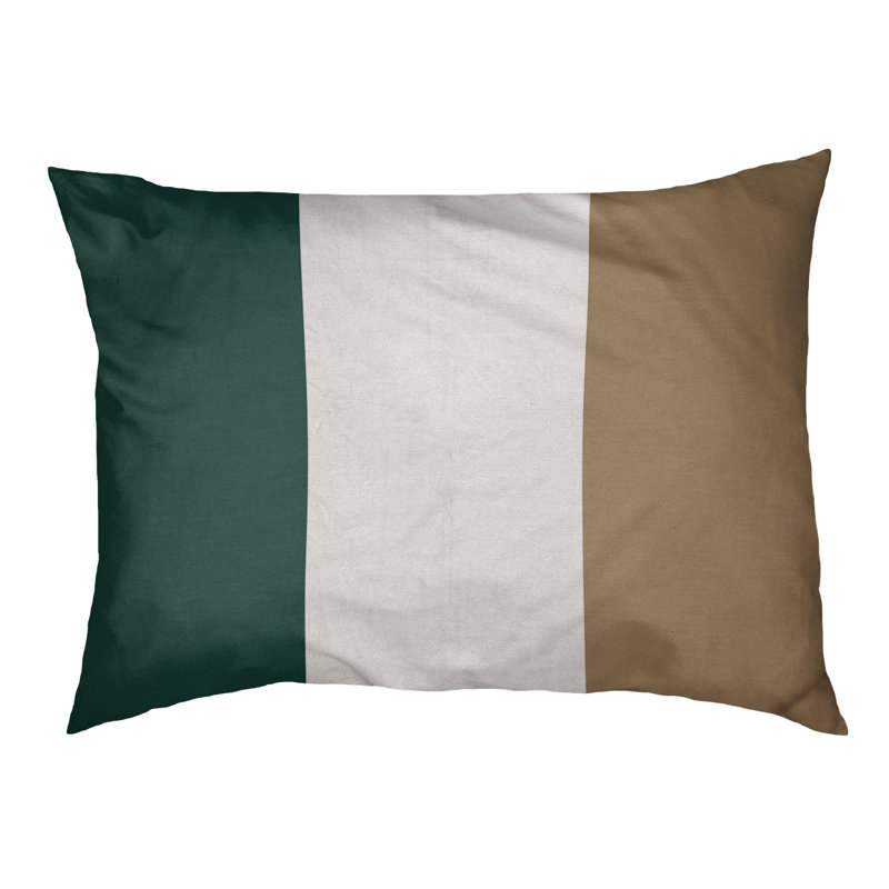 Coussin d'extérieur pour chien Florida Tribe, Très grand (l 50 po x P 40 po x H 7 po), Green/White/Gold