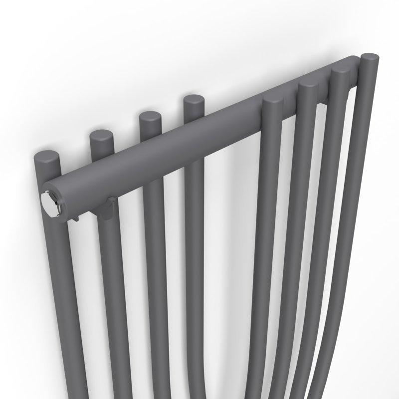 Oval Panel Radiators, Grey