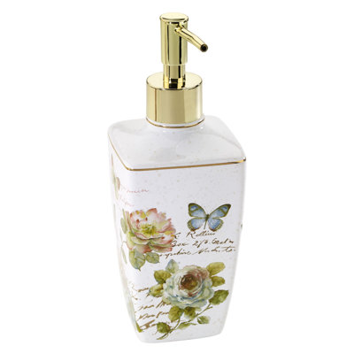 Distributeur de lotion de bain Butterfly Garden