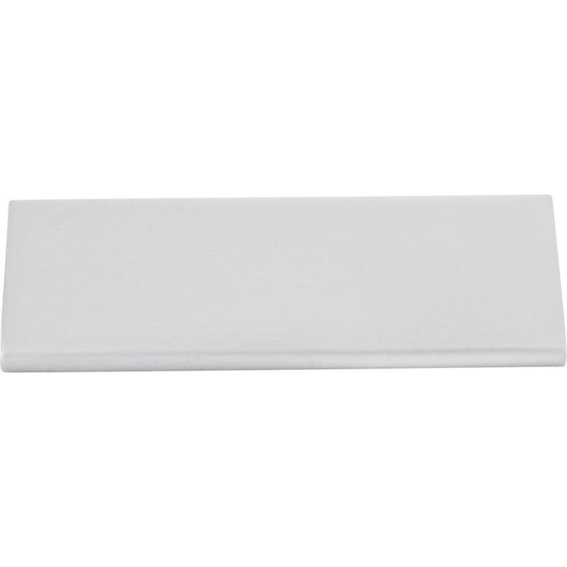 Edgefield 3" Center to Center Finger Pull, Brushed Chrome
