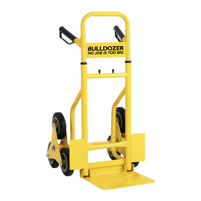 116cm H x 58cm W x 54cm D 200kg Bulldozer Pro Tri Star Hand Truck Trolley