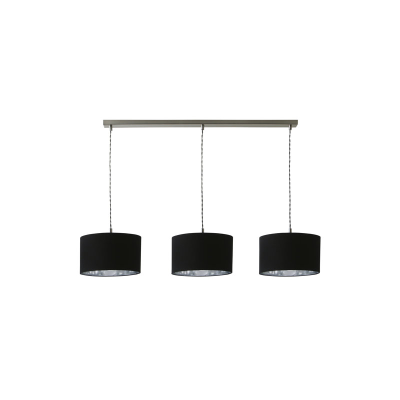 Albeiro 3 - Light Pendant, No, Chrome, Black
