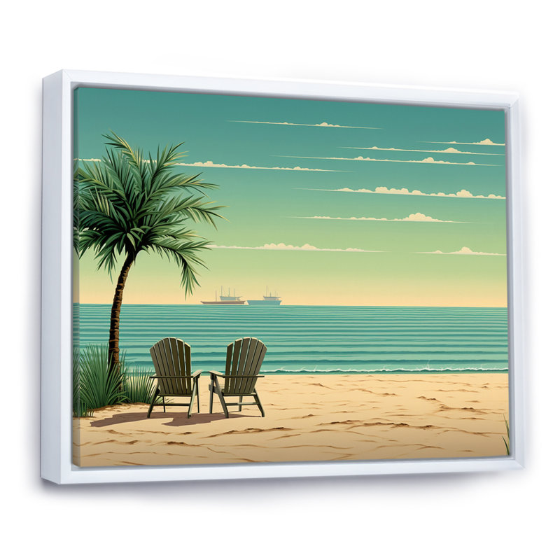 Reinhardt sur impression sur toile, Cadre flottant blanc, H 24 po x l 32 po x P 1 po
