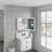 24'' W X 26'' H Surface Frameless Mirror Medicine Cabinet-929792916