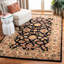 Tapis noir / beige en laine touffeté à la main Cranmore-19260523