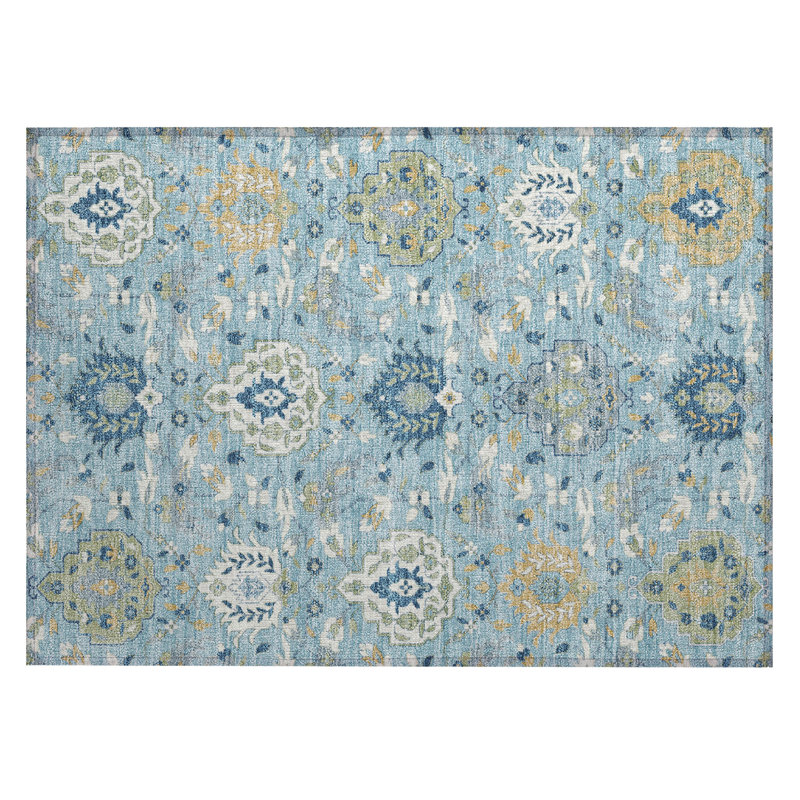  Machine Washable Indoor/Outdoor Chantille ACN1026 Rug, Rectangle 1'8" x 2'6"