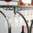 Black 2-Tier Bar Cart(No Include Stool)