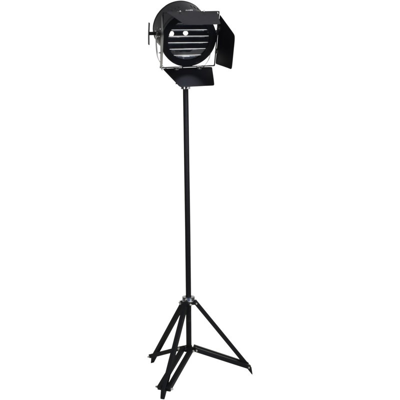 Barriault 32cm Chrome Tripod Floor Lamp