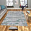 Tapis tissé élégant, 4 x 6 pieds, 100% polyester | Antibactérien, impression numérique 3D, dessous en feutre de PVC antidérapant | Lavable à la machine, d'une hauteur de poils de 0,4 po, parfait pour le décor du salon et de la chambre à coucher-1262589768
