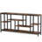70.9" Extra Long 3-Tier Industrial Console Table For Living Room