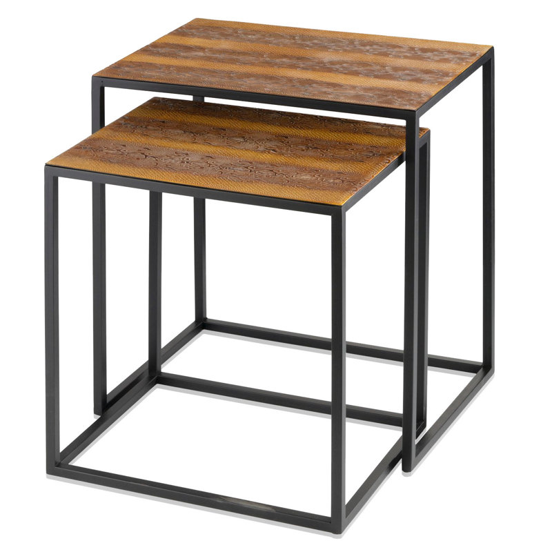 Ensemble de deux tables de bout Gracie Mills
