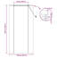 Vidaxl Window Blind With Curtains Manual Brown Bamboo-117470820