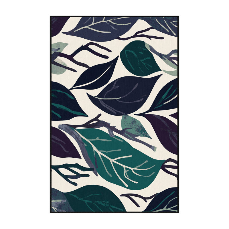 Tapis Midnight Bloom, Rectangle 4pi x 6 pi
