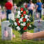 Fleurs de cimetière artificielles-992923460