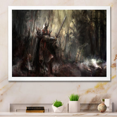 «Video Game Greek Mythology Fight II», reproduction sur toile