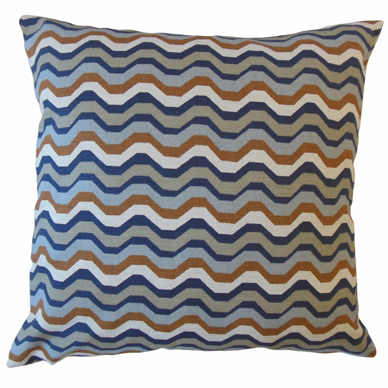 Coussin en coton Jaimin, 12 po x 18 po, Orson