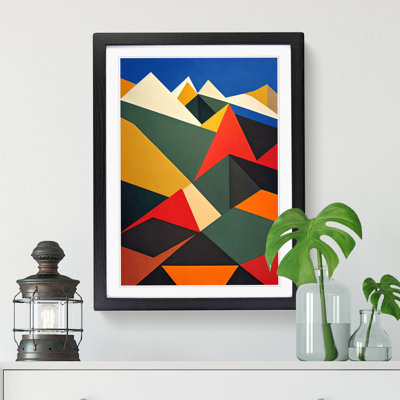 Mountain Abstract Vol.2 - Picture Frame Print