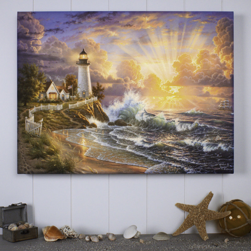 Light of Hope 18x24 Fully Illuminated ColorChange LED Print