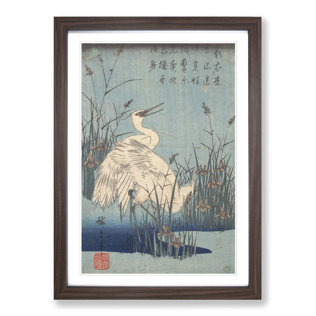 Japanese Oriental (36) by Utagawa Hiroshige - Framed Print
