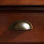 Bureau compact en cerisier-697513617