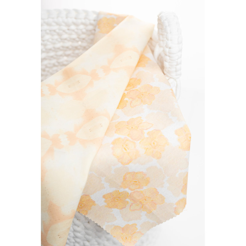 Sweet Gum Square Pillow Cover & Insert, Sunshine Abstract, 22"H x 22"W