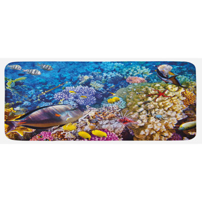 Tapis de cuisine fish