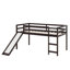 Lit mezzanine simple avec fonctions multiples, incluant une glissade-584647967