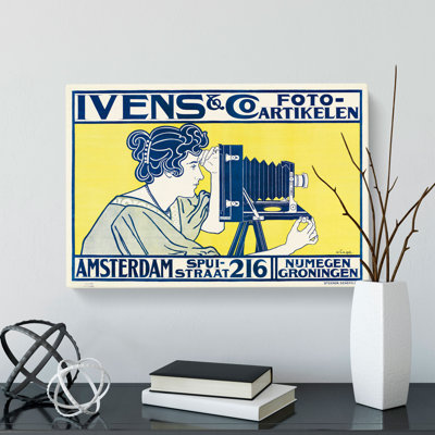 Ivens And Co by Johann Georg Van Caspel - Wrapped Canvas Print
