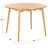 Roma Rnd Drop Leaf Scallop Table-853723498