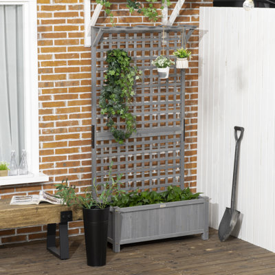 Lit de jardin surélevé 3 pi x 1,5 pi Ripalda