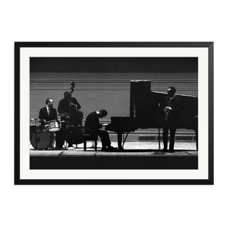 The Dave Brubeck Quartet, Black, 27" H x 38" W