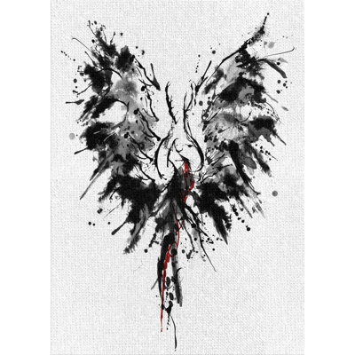Tapis noir Phoenix