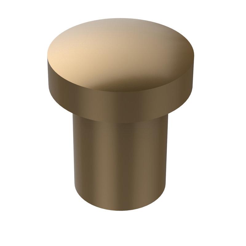 Poignée champignon Ballenas, Bronze brossé