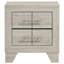 Table de chevet 2 tiroirs Strout