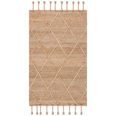 Tapis en jute tissé à la main en fibre naturelle Digio