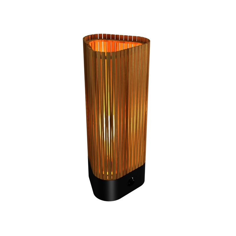 Living Hinges Table Lamp, Teak