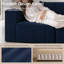 Ensemble de canapé modulaire avec méridienne épaisse en velours côtelé et canapé confortable-941652203