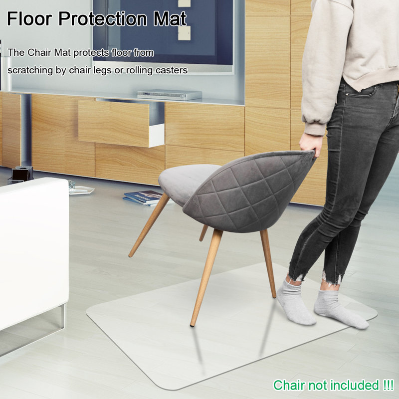 Tapis de chaise rectangulaire