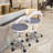 Erinique Backed Adjustable Height Industrial Stool