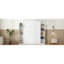 Lit escamotable multifonctionnel blanc avec rangement, design moderne