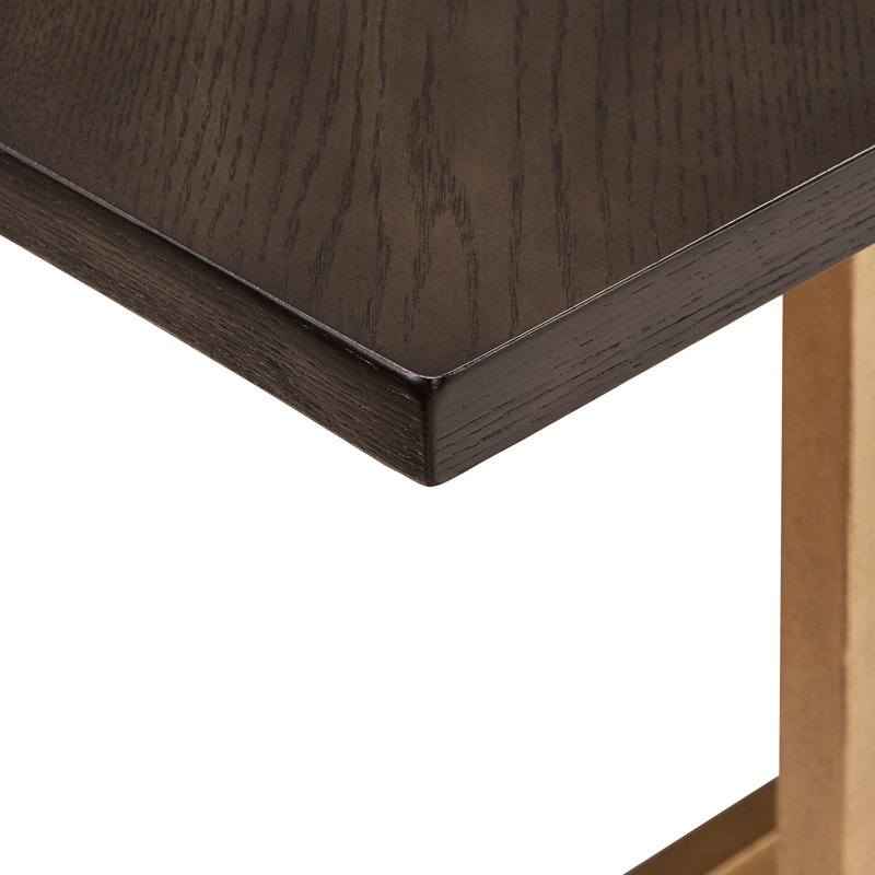 Pfarr Rectangular Solid Wood Top Dining Table