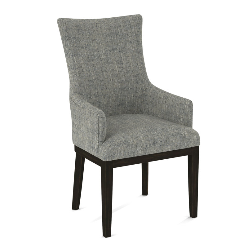 19'' H Upholstered Armchair, Espresso, 61650-33