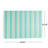 Teal Rectangle Polypropylene 5'3"x7' Rug