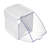 White Stackable Tilt Bin Counter Organizers 8-Pack